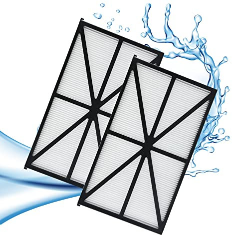 Savita 2 Piezas Limpiador de Piscina, Limpiador de Filtros Piscina Filtros de Limpiador de Piscina Compatible con RCX70101 PAK2 Hayward Tiger Shark Aqua Vac Filtros de Robot Limpiador de Piscina