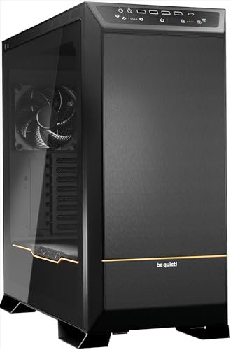 be quiet! Dark Base Pro 901 Black PC-Gehäuse, maximaler Airflow, 3X Silent Wings 4 PWM Lüfter nahezu unhörbarer Betrieb Touch-sensitives I/O-Panel, invertiertes Layout möglich, ARGB-Beleuchtung
