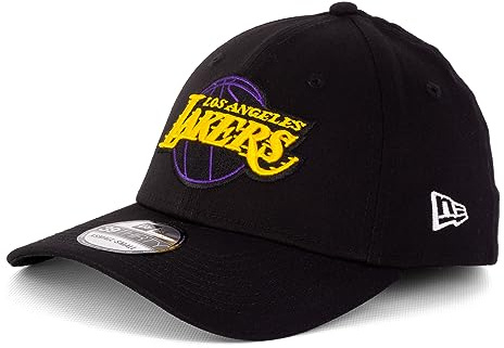 New Era Cap Herren Basecap Limited Edition NFL NBA MLB Mütze 39THIRTY (Los Angeles Lakers Black V2, S-M)