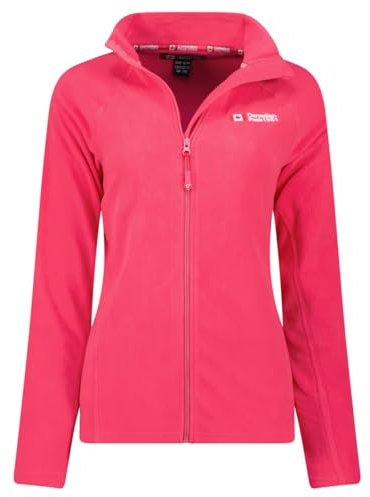 Canadian Peak Tugeak Fz Lady - Chaqueta Para Mujer Con Cremallera - Ropa Otoño Invierno Primavera Caliente - Suéter Deporte y Trabajo De Manga Larga De Piel Suave Aire Libre (Fucsia S)