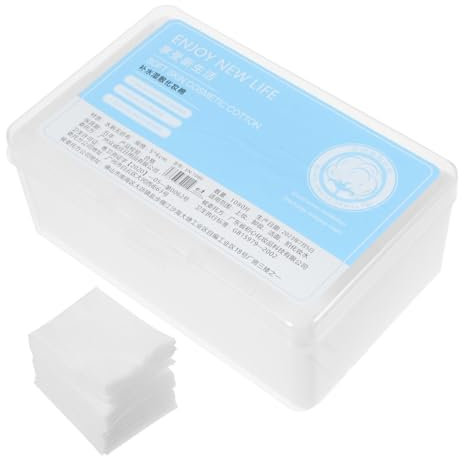 DOITOOL 2160stücke Umweltfreundliche Nicht-gewebte Abschminkpads Für Gesicht Und Nägel Make-up Entferner Für Sanfte Reinigung Und Toner-anwendung Verpackungsdesign Zufällig