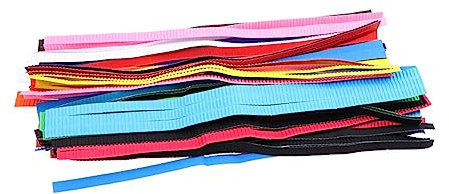 VILLCASE 60stücke Bunte Wellenpapierstreifen Für Diy Bastelprojekte Handwerksmaterial Farben Für Kindergarten Und Schule Und Leicht Zu Verarbeiten