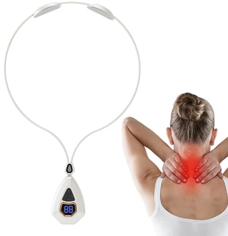 Masseur de cou, masseur d'épaule - Dispositif de soulagement lymphatique pour le cou,Masseur électrique de cou à soulagement profond pour femmes et hommes, Massage du cou à soulagement lymphatique Por