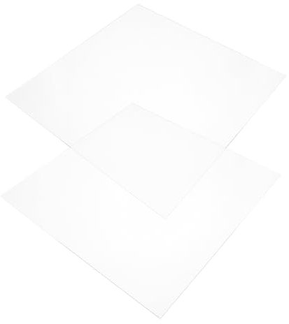 OKUMEYR 2stücke Transparente Acrylplatten Für -projekte Und Ausstellungen Für Bastelarbeiten Und Kreative Displays