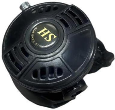 Perfeclan Scuba Diving Tauchregulierungsregler Atemregler Compact Ersetzen, Schwarz