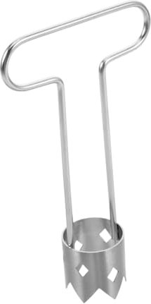 VICASKY Stainless Steel Pepper Core Remover Outil de cuisine multifonction pour dénoyauter les légumes et les fruits avec mécanisme de traction pratique pour la maison et les barbecues