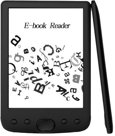 NONDK Liseuse Numérique Électrique Portable de 6 Pouces avec Écran à Encre et 8 Go de Mémoire pour et Les Déplacements