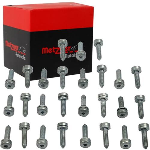 Schraubensatz, Ölwanne-Automatikgetriebe METZGER 8029028 für VAG | Kompatibel mit: AUDI A4 B5, A4 B5 Avant, A4 B6, A4 B6 Avant, A4 B6 Cabriolet, A4 B7, A4 B7 Avant, A4 B7 Cabriolet, A6 C5