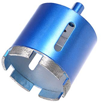 sourcing map 60mm Diamond Core Drill Bits Hole Saws Cutter Tool for Stone Concrete Brick Block Masonry Tile Glass