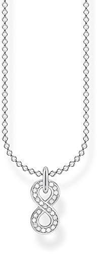 THOMAS SABO Damen Kette Infinity Unendlichkeitszeichen 925 Sterling Silber KE2067-051-14-L45V