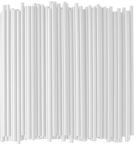 Trimming Shop 1 000 pack papperssugrör dricka för fester | Papperssugrör | Cocktail sugrör | engångssugrör | vita papperssugrör för födelsedag bröllopsfest