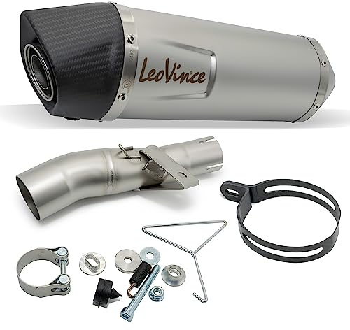 Rear silencer LeoVince SLIP-ON SBK LV ONE EVO, stainless steel, carbon cap for Honda Integra/NC 750 S/X/DCT/ABS