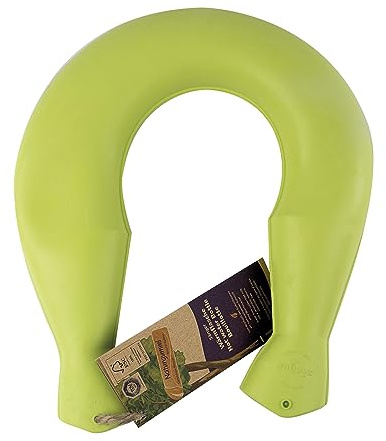 Sänger FSC 100% Gummi-Nackenwärmflasche, Farbe: grün