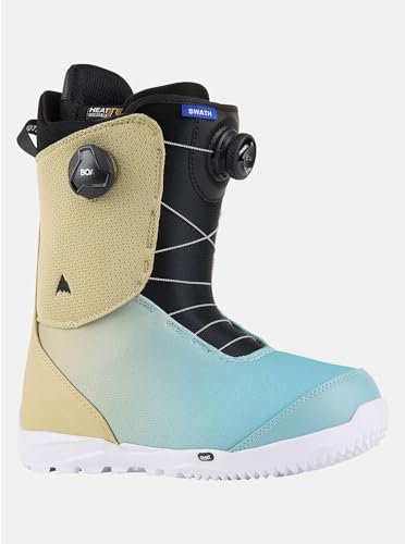 Burton Swath Boa - Botas de snowboard para hombre, talla 46, color verde