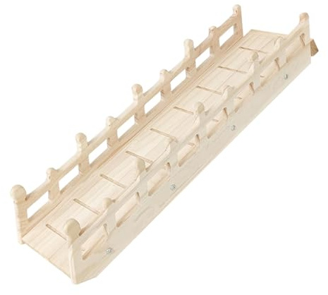 LOVIVER de Lapin en Bois, abri, Cage détachable, Accessoires, Niche, nid pour gerbilles, Lemmings, hérissons, Ascenseur vers la Lune
