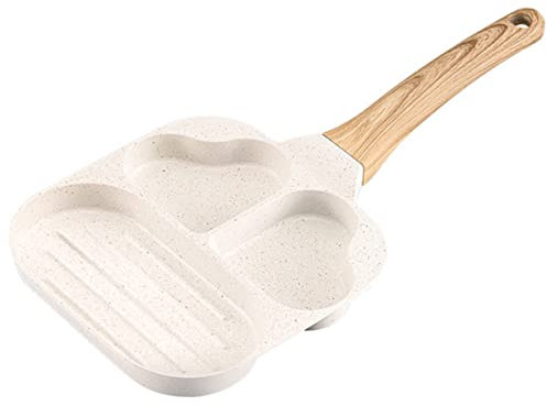 Cabilock Poêle À Crêpes Multifonction En Forme De Cœur Poêle Antiadhésive Batterie De Cuisine Facile À Nettoyer Cuisson Confortable