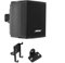 Aokicase Compatible with Bose Virtually Invisible 300 Speaker Holder Wall Mount Bose Virtually Invisible 300 Speaker Stand Bracket Accessories Rack (Black, Bose Virtually Invisible 300) 1 Piece