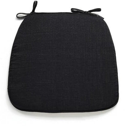 Stuhlkissen 40x40 mit BäNdern, Sitzkissen Outdoor 1er/2er/4er/6er Set, Stuhlauflage Waschbar rutschfest Sitzkissen Esszimmerstuhl Vintage, No Fade Stoff für Alle Jahreszeiten