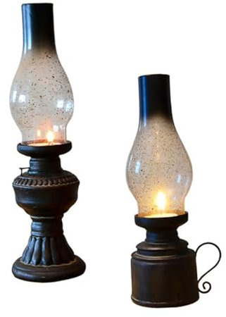 CORHAD Antikes Ornament Vintage Petroleumlampe Öllaterne Für Home Office Decor