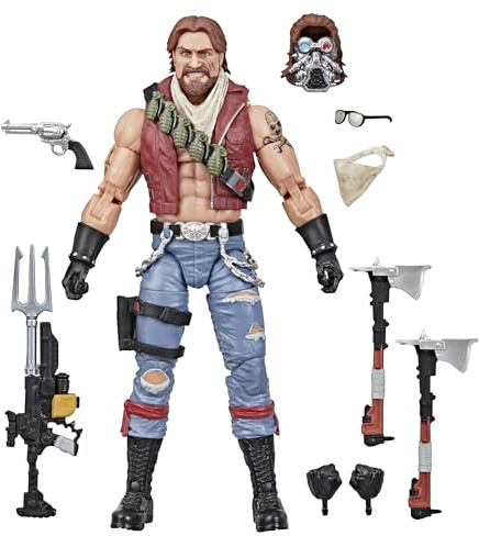 G.I. Joe Classified Series #167, Dreadnok Monkeywrench, Collectible 6 Inch Action Figure with 10 Accessories