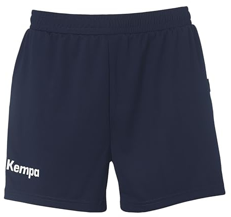Kempa Handboll performance shorts sportshorts med elastiskt midjeband, andas och snabbtorkande, träningsshorts för kvinnor