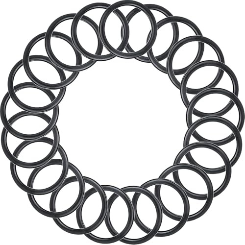Unifizz 20-Pack Bumper Quick Release Bands – Replacement Rubber O-Rings for Car Bumper Fasteners, Quick-Release Fender Washers, Durable Elastic Bands for Auto Mods & Repairs