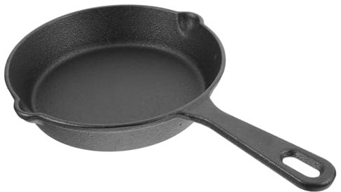 TOYANDONA Mini Gusseisen Pfanne Antihaft Eierpfanne Für Induktionsherd Für Kleine Portionen Vielseitig Einsetzbar Und Backen Ergonomischer Griff Beschichtung