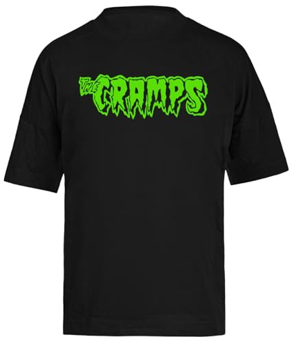 RENDYTE Il Crampi T-Shirt Larga Unisex Oversize Nera