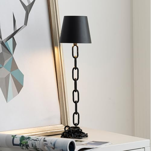 WLHBF Cordless Table Lamp, Rechargeable Battery Powered Lamps, 3 Colour Stepless Dimming, LED Wireless Lamps for Dining Room, Bedroom, Bar, Cafe, Restaurant, Patio, Camping
