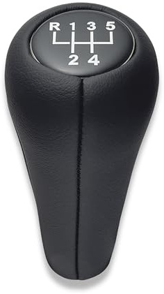 1neiSmartech 5 Gang Schalthebelknauf Kompatibel mit BMW 3er E30 E36 E46, 5er E34 E39, 7er E32 E38, X5 EB3, Z3, Z4 E85, OEM 25111434717 25117500299