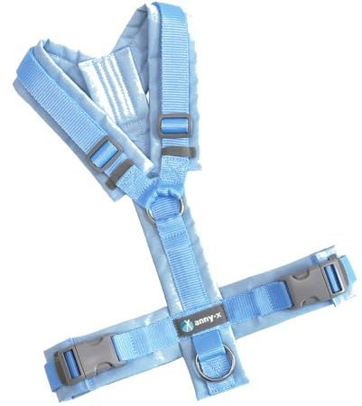 Anny-X Brustgeschirr Fun Marshmallow | Hundegeschirr Größe M-Lang (Brustumfang 62-74 cm)
