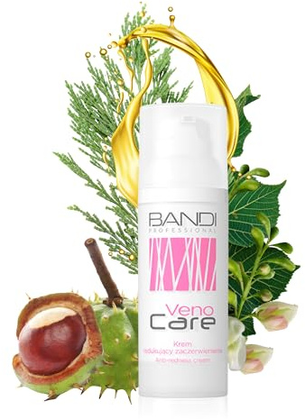 Bandi - Anti-Rötungen Gesichtscreme, Rosacea Pflege & Anti-Aging | Tiefenwirksame Feuchtigkeit für empfindliche Haut. Lindert Rosacea-Symptome, stärkt die Barriere und glättet feine Falten