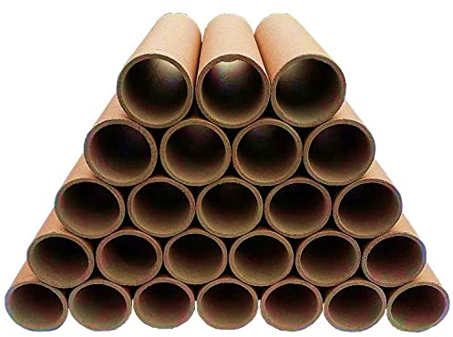 Bastelrollen aus Karton, INDUSTRIEQUALITÄT - deutsches Produkt, extra STABIL | Papprollen & Kartonrollen | Pappröhren für DIY Bastelarbeiten, Modellbau