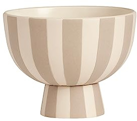 OYOY Living Design Toppu-Mini-Schale Grau aus Steingut Ø12,6xH10cm