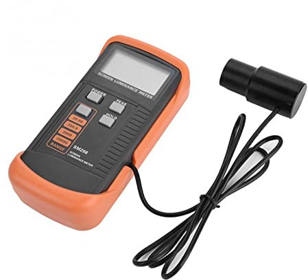 ERUKEI Mesureurs de lumière Mètre d'éclat d'écran, mètre de luminance avec la Mini lumière 0.01-39990 CD/m
