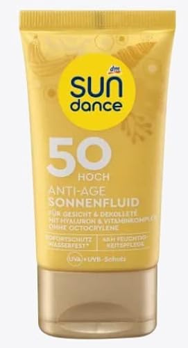 SUNDANCE Sun Fluid Protection Visage Anti Age SPF 50 50 ml