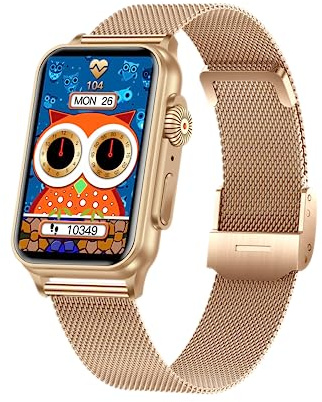 Ruopoem Smartwatch Uomo Impermeabile con Sport Contapassi