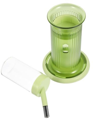DOITOOL Haushalts-nagertränke Automatische Hamster-trinkflasche Vertikale Chinchilla-wasserflasche Praktische Wasserzufuhr Für Kleintiere Grünes Hamsterzubehör