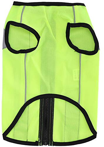 Syangkaitian Hundeweste, reflektierende Hundeweste, reflektierende Sicherheitsweste für Hunde, Nachtsicherheitskleidung für Haustiere, leuchtende Jacke, leichte reflektierende Weste mit Reißverschluss