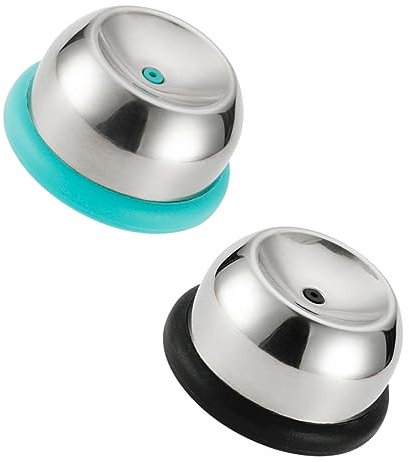 TOPBATHY 304 Stainless Steel Egg Punchers 2pcs Kitchen Egg Piercing Tools Blue and Black Handles Cooking Gadget