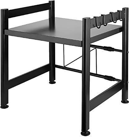 GUIXAN Support de Rangement pour Micro-Ondes, Support de Four à Micro-Ondes, Support de Cuisine pour Four à Micro-Ondes, étagère rétractable pour Four à Micro-Ondes, étagère de comptoir d
