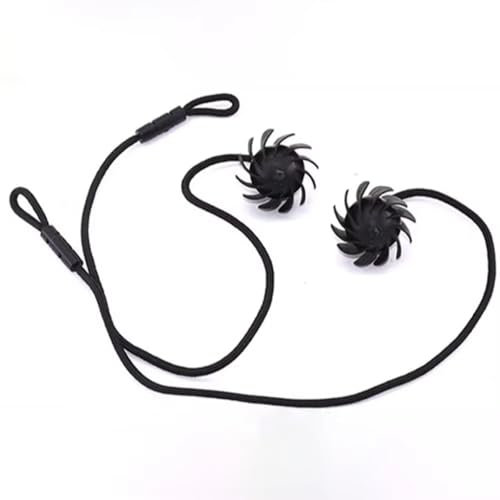 AcarKing Kompatibel Mit VW Für Golf MK7 2013 2014 2015 2016 2017 2018 2019 Kofferraum-Lanyard-Befestigungsclip Hutablage Schnurhalter Drehaufhänger Kofferraum Halteband Auto(2)