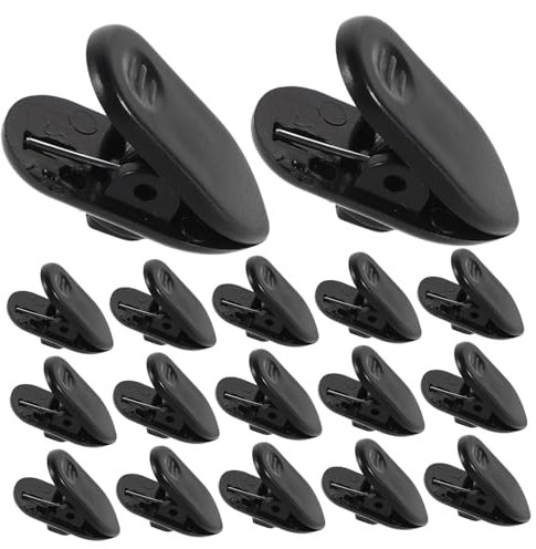 COLLBATH 100piezas Clip Para Cable De Auriculares De Plástico Antipérdida Clips Para Auriculares Móviles Deportivos Fijar Cables Ajuste Seguro