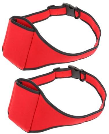 INOOMP 2stücke Mikrofon-softcase mit Tragetasche Mikrofon Aufbewahrungstasche für Fitness Trainingsmikrofonbehälter Sportmikrofontasche Equipment-Tasche Handmikrofon-Tasche Mikrofon-hüftg
