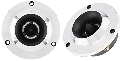 2pcs 4Inch 1500W Titanium Bullet Hochtöner Lautsprecher mit Kondensator for Fahrzeug Auto Autos Stereo modifiziert