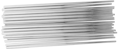 ULTECHNOVO 12 Paia Bacchette Riutilizzabili in Acciaio Inossidabile Antiscivolo Resistente Lavabili in Lavastoviglie per Cucina Domestica Cene e Picnic Tradizionali Giapponesi Coreane Cinesi