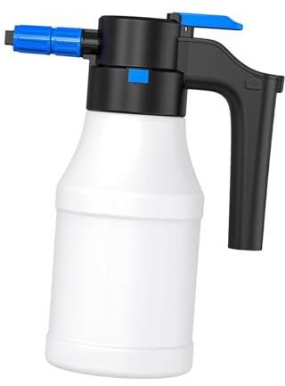 SiaBiced Pulverizador de Espuma Eléctrico para Coche de 1,5 L, Limpiador de Espuma, Regadera Automática, Regadera