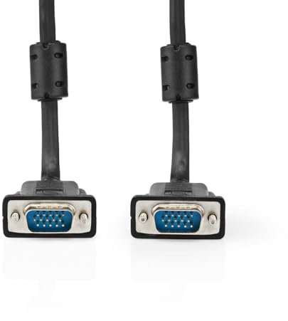 Nedis Câble VGA VGA mâle - VGA M acho 3.0 m Noir