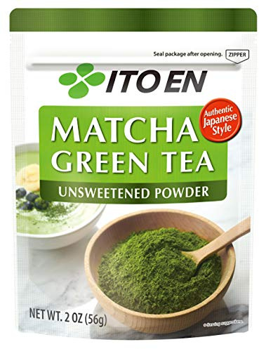Ito En Matcha Green Tea Japanese Matcha Powder, Unsweetened, 57 ml