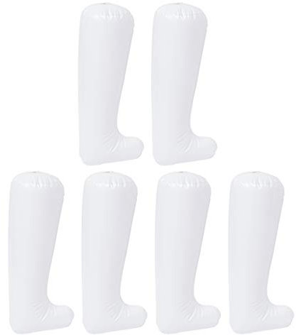 3 Pairs Boot Shapers for Short Boots Shaper Stand Shoes Holder Blow up Inflatable Holder Trees Inflatable Insert White Shoe Rack Shaping
